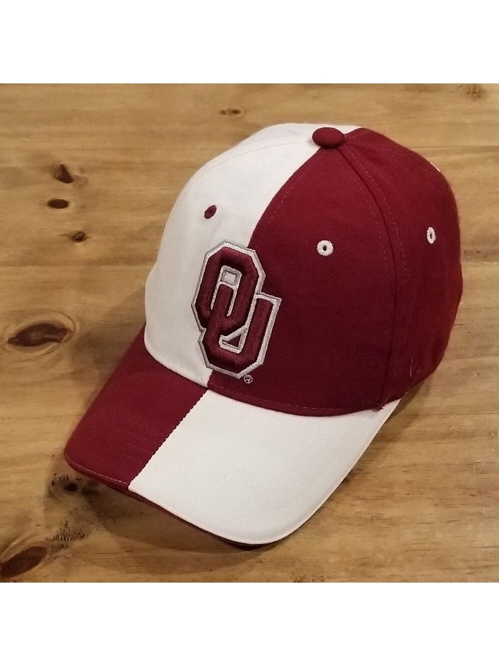 Vintage Oklahoma Sooners OU Hat Size 7 1/8 Fitted Zephyr Y2K Wool Blend - Picture 5 of 9